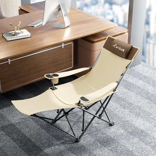 Aoran outdoor folding deck chair portable ultra-light fishing chair beach camping director chair lunch break back stool