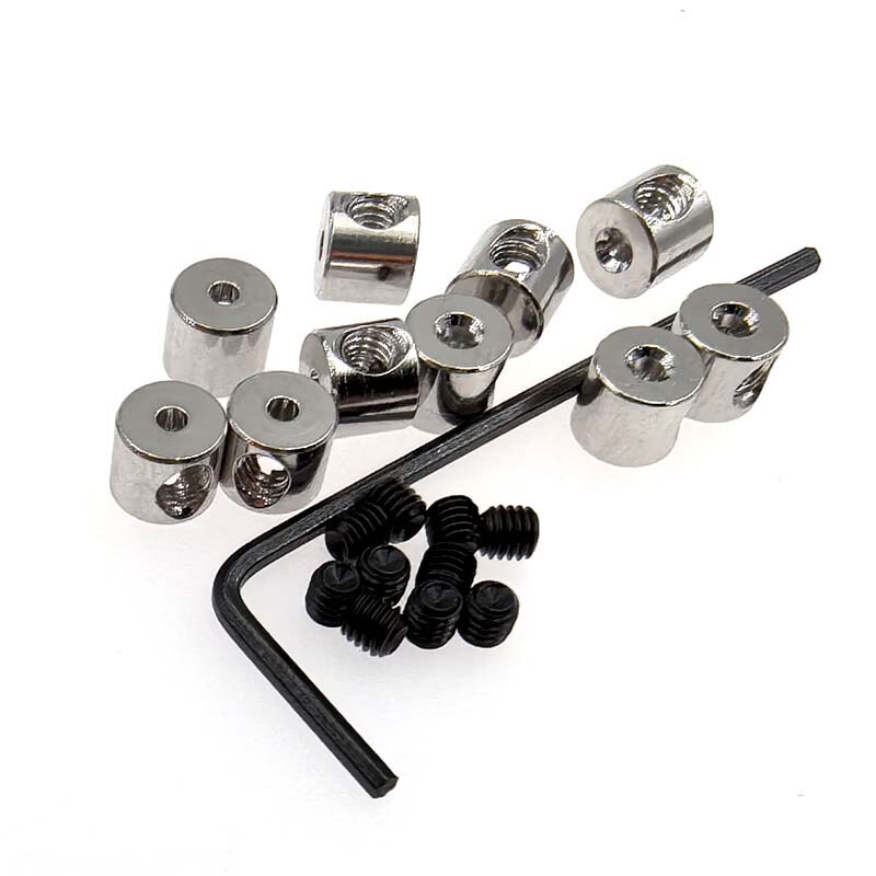 Amazon Badge Clip Screw Iron Cap Brooch Anti-Drop Cap Brooch Drawstring Threaded Clip Brooch Accessory