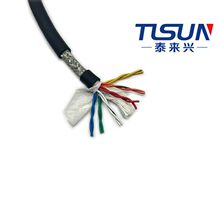 工厂直售 CE标准 高柔性双绞屏蔽电缆 HF-CY(ST) 6P*0.3mm²