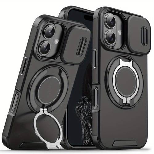 Magnetic Full Camera Protection Shockproof Phone Case