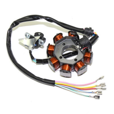 Motorcycle tricycle accessories CG125 CG150 8-level coil magneto stator coil export cross-border (Motorcycle engine and accessories) - 105x105x5cm-kraft-paper-box-490gpiece