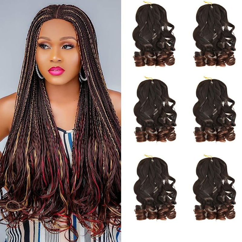 French Curl LooseWave Crochet Hair Frenc...