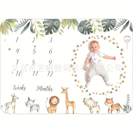 婴童抱毯毛毯;法兰绒毯;浴巾、沙滩巾