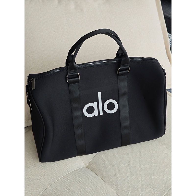 ALO 手荷物バッグ サイドジッパー 乾湿分離バッグ ネオプレン トラベル スポーツ フィットネス バッグ 大容量|undefined