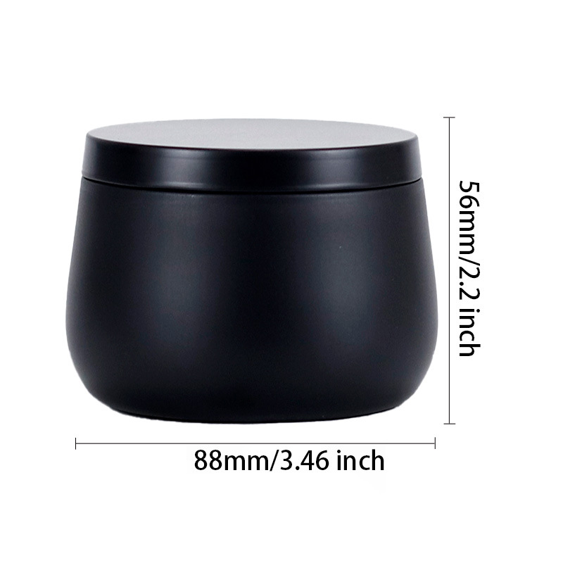 8OZ barriga aromática leche chocolate latas de dulces caja de hierro 78 * 88 * 56mm lata de hierro image 5