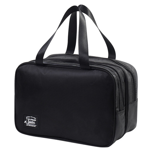 Portable toiletry bag, travel storage, simple men's business trip waterproof dry and wet separation makeup storage bag