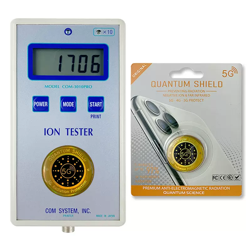 负离子防辐射手机贴 手机电脑防辐射贴纸 金属片滴胶日本防辐射贴