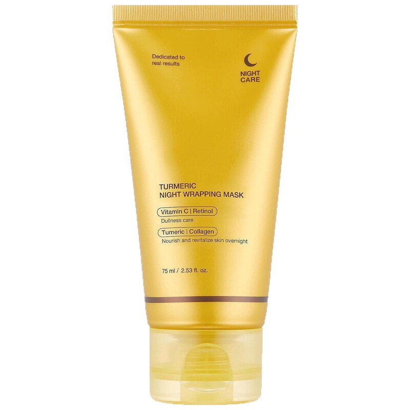 姜黄胶原蛋白撕拉面膜跨境爆款 Turmeric Wrapping Peel Off Mask|undefined