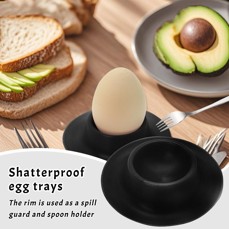 Cross-Border Egg Holder Creative Kitchen Egg Storage Rack Abs Anti-Break Egg Tray Breakfast Egg Anti-Break Rack