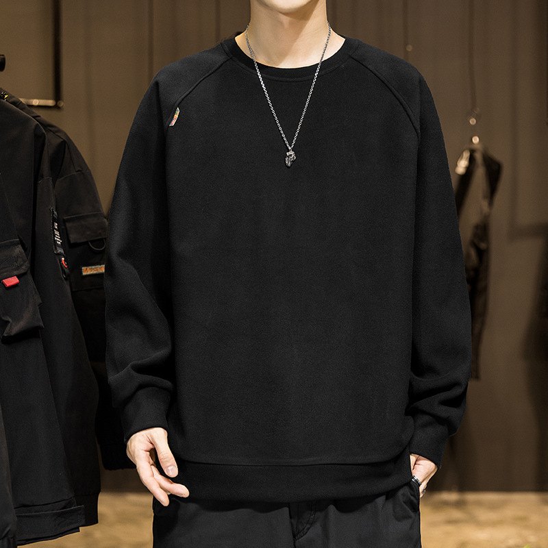 W933-черный весенне-осенний стиль