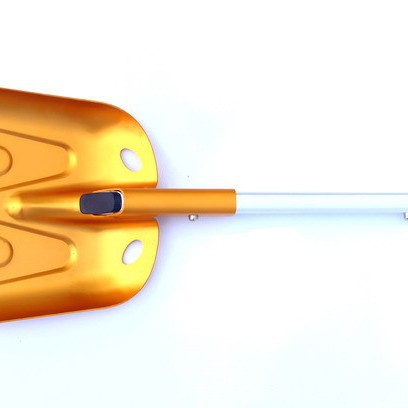 Pala de hielo de aleación de aluminio coche auto-conducción viaje plegable retráctil fácil de transportar pala de nieve de coche al aire libre pala de nieve al por mayor