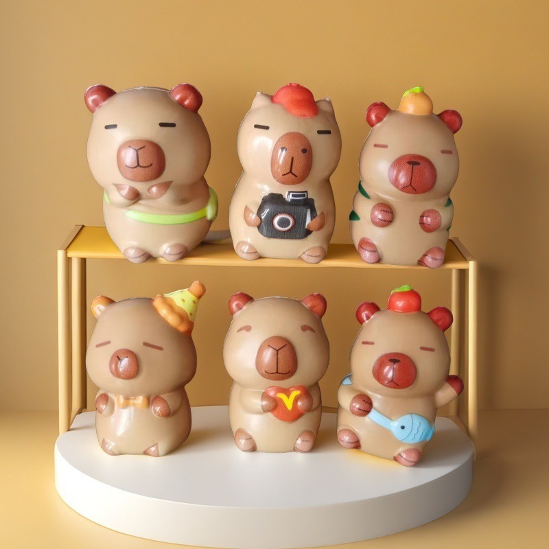 Bolsa de red al por mayor Sanrio Rabu Juguete de descompresión Descompresión de rebote lento Desahogue artefacto de descompresión Coulomi Adornos de dibujos animados