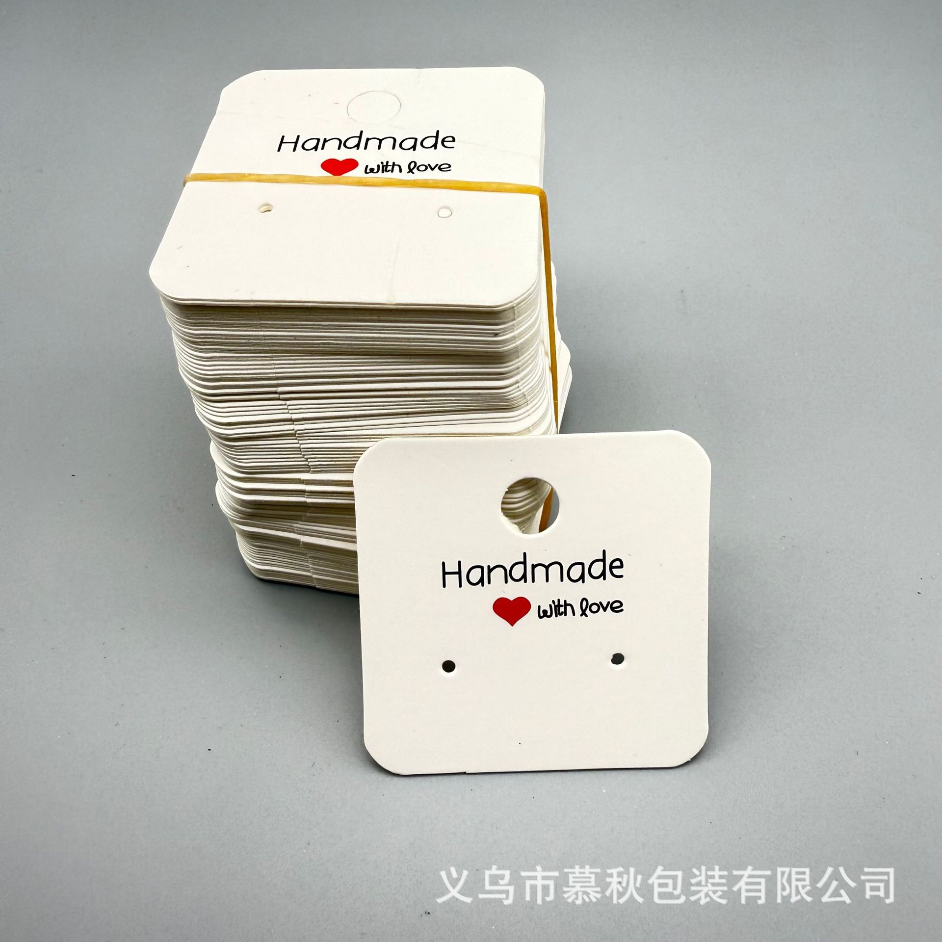 Acceso de moda en stock tarjeta pendientes pendientes collar tarjeta de papel de embalaje universal tarjeta de exhibición de auriculares coreanos
