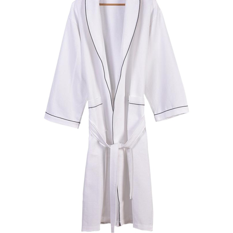 Five-star cotton hotel bathrobe hotel bathrobe sweat steam SPA cotton bathrobe manufacturers wholesale