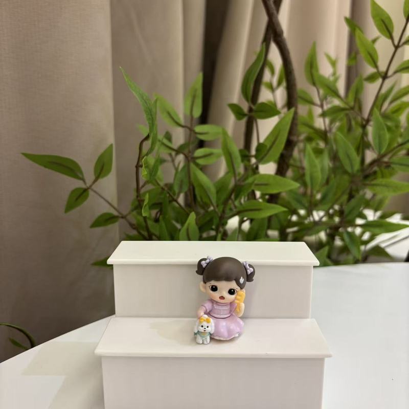 妹妹系列萌粒二创改娃手办摆件公仔潮玩diy盲盒小挂件挂饰手机链|undefined