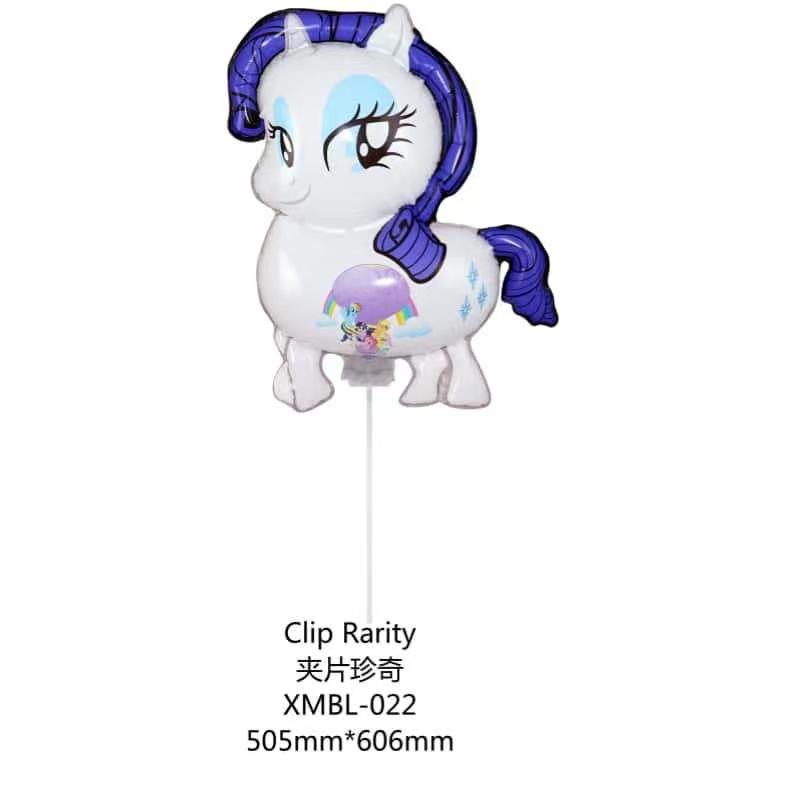 Inscripción Día del Niño Clip Globo Palo de mano Gran variedad de linda película de aluminio globo de dibujos animados empuje al por mayor