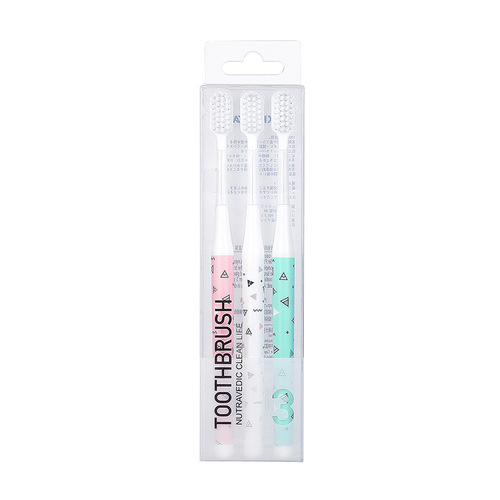 Soft-bristle toothbrush for oral cleaning for adults, ladies, men and couples, household medium-bristle ultra-fine small head, high-end wholesale