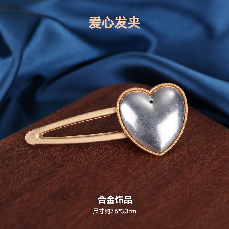 宋锦发夹底托手工diy配件边夹发饰品非遗创意制作刺绣蓝染包贴布|undefined