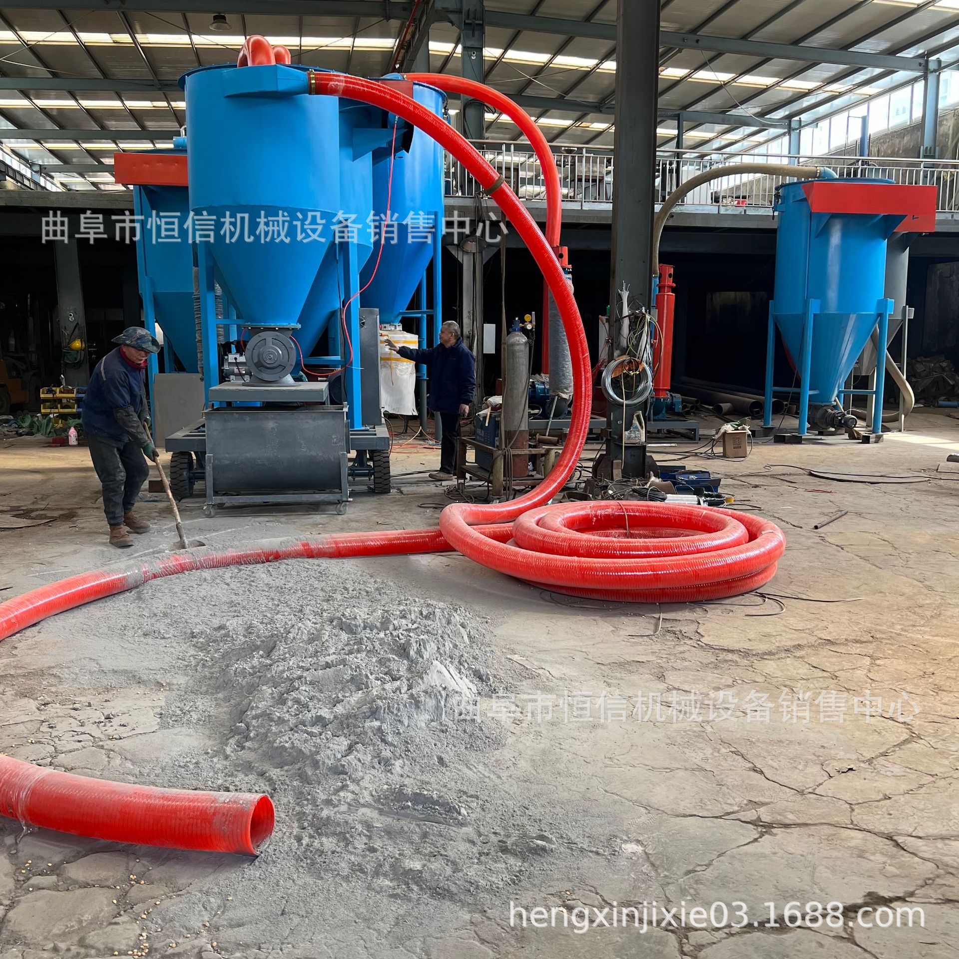 恒信直供石膏粉粉末气力吸灰机zcjb 电厂堆积灰移动式吸尘车