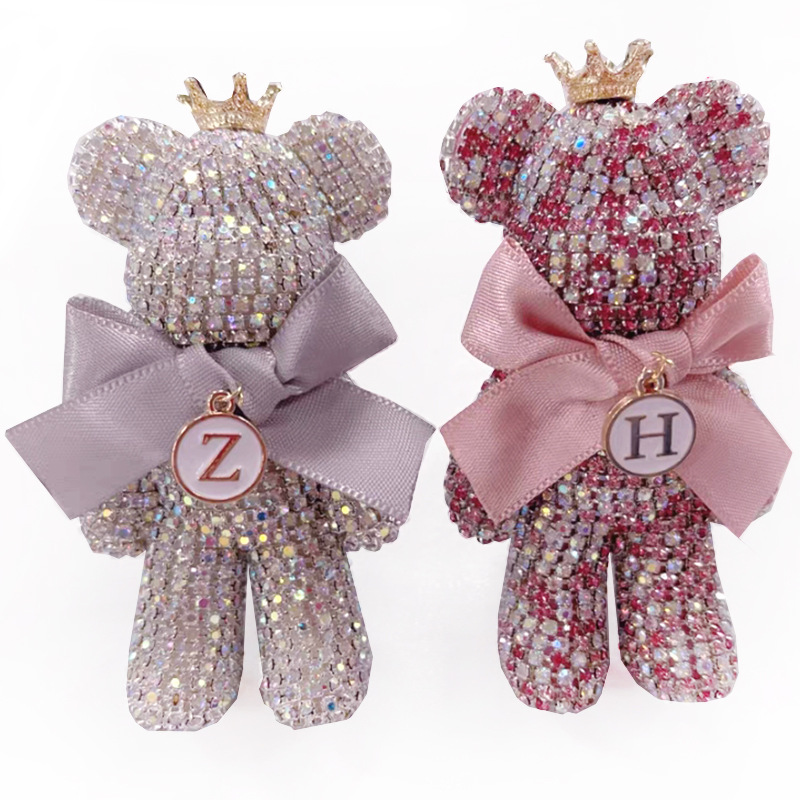 Coche perfume coche aire acondicionado salida de aire aromaterapia al por mayor Fragancia ligera fábrica oso violento decoración del coche suministros adornos