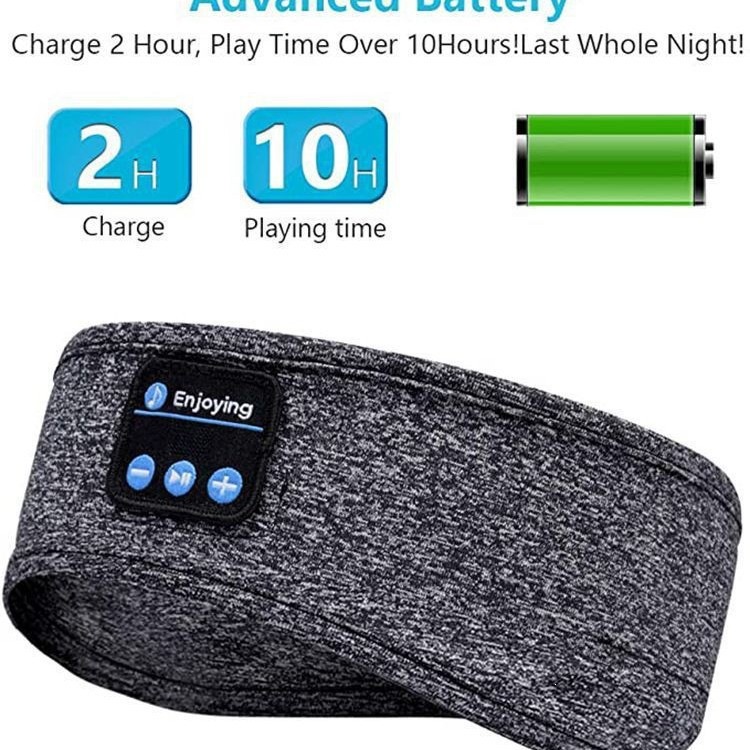 Cross-border Smart Sports Headband Wireless Bluetooth Call Headband Music Stereo Knitted Bluetooth Headscarf Headband