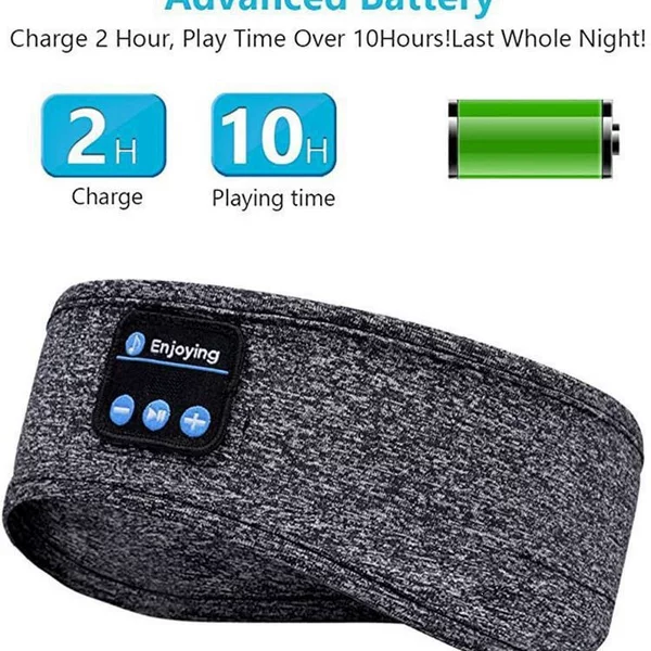 Cross-border Smart Sports Headband Wireless Bluetooth Call Headband Music Stereo Knitted Bluetooth Headscarf Headband