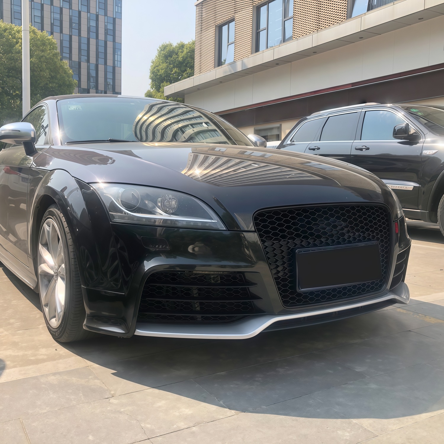 06-13 Models Are Suitable for Audi Tt Front Bumper Body Kit Modification, Special Ttrs Front Bumper Upgrade Premium Product