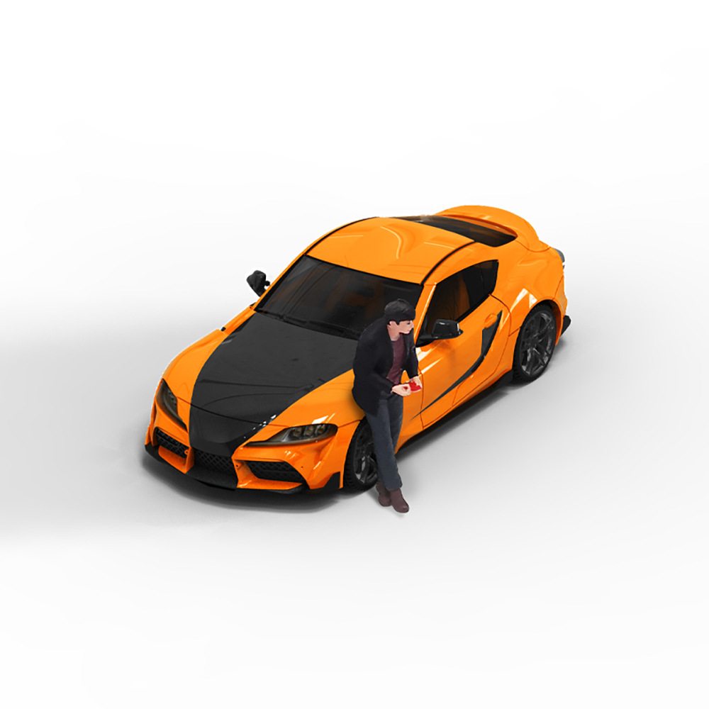 도매-오리지널 모델 1 | 64 도요타 초 빠르고 격렬한 시뮬레이션 합금 자동차 모델