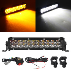 高輝度 LED 作業スポットライト、20 ライト作業灯、複列ストリップライト、オフロード車車改造ナンバープレートライト