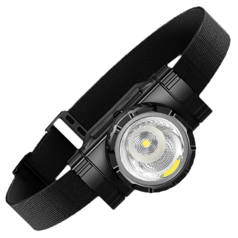 Shenhuo ventas directas de fábrica al aire libre portátil de largo alcance faro fuerte luz LED casco montado en la cabeza recargable faro al por mayor