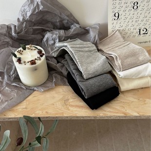 Nanye Spring and Summer Tender Tofu Feel Thin Cotton Roll-up Middle Barrel Boneless Stacking Socks Women's Socks