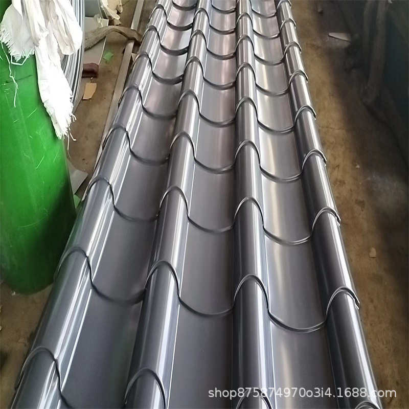 铝镁锰仿古瓦铝合金瓦琉璃瓦金属瓦古建园林景区专用屋面CNC