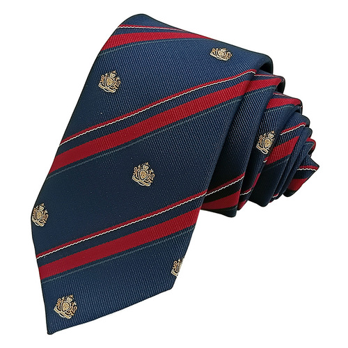 Men's and Women's 7cm Hand-Tied JK Formal Tie from Manufacturer Wholesale - Stylish and Casual Brocade Striped Accessory for Versatile Matching