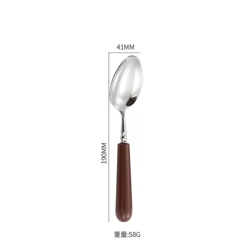 304 브라운 팁 테이블 스푼