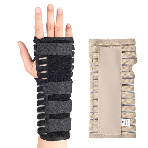 Breathable fitness basketball protective fixed support palm adjustable aluminum strip support wrist protector available in all seasons