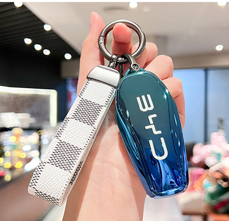Suitable for Byd Dolphin Key Cover, Seagull Han Song Pro Tang Ev Qin Plus Dmi Yuan Destroyer 05 Car Key Case