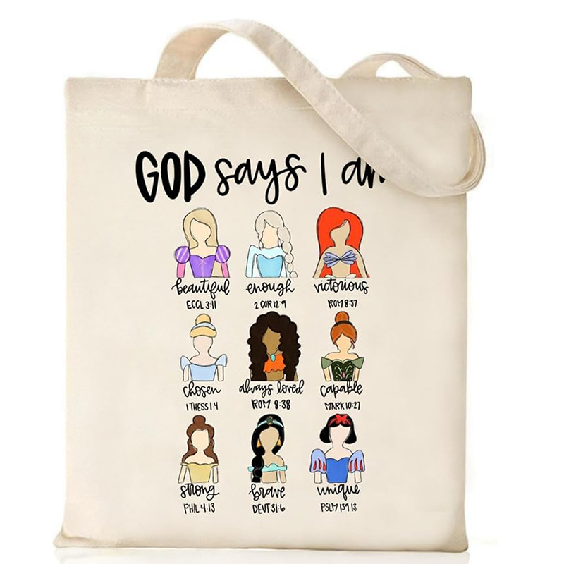 Amazon lienzo bolso cristiano fe bíblica amigos regalos de cumpleaños bolso gráfico iglesia dominical