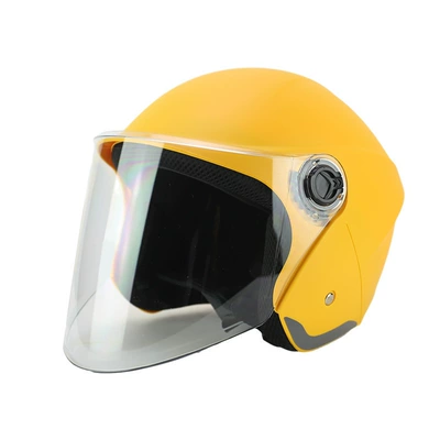 Helmets for Electric Vehicles, Motosiklet kaskı (dəbilqə) - frosted-yellow-l