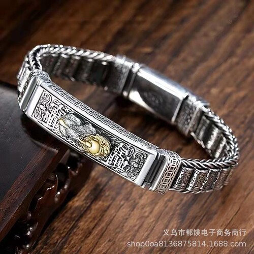 National trend new product Pixiu Lutong bracelet bracelet men's transfer beads ins trend factory wholesale