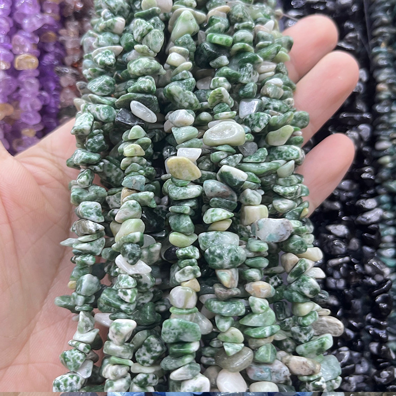 A piece of natural green point stone is about 80cm