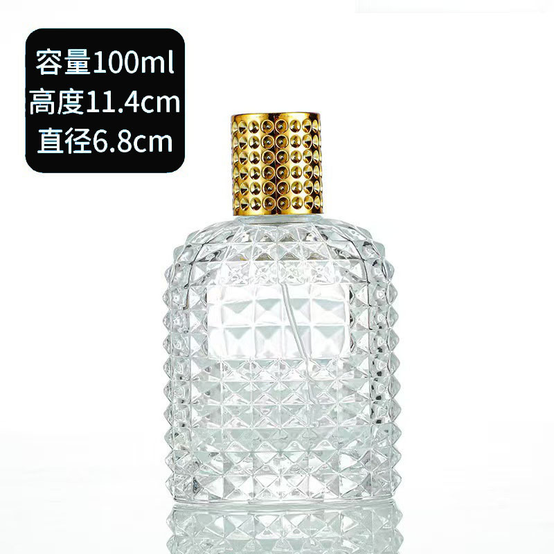 Botella de perfume de 100ml11; modelo de imagen; vidrio