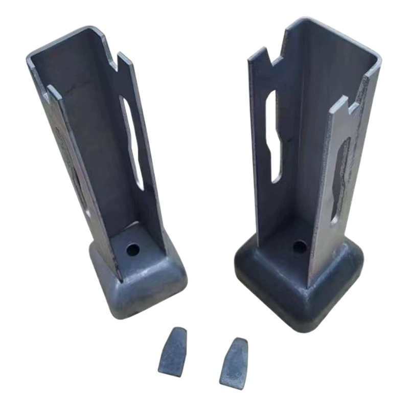 Металлический складной угловой слот для багажа Тяговый стеллаж для штабелирования Складная Ножка Складная канавка для ног может быть исправлена оптом