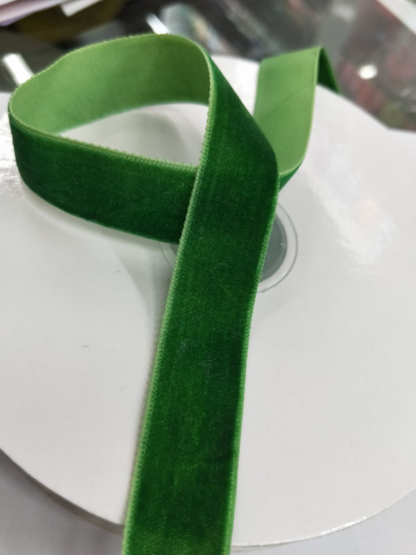 1cm unilateral cinta de terciopelo cinta de terciopelo multi-tamaño cinta de terciopelo ropa de tocado material de decoración