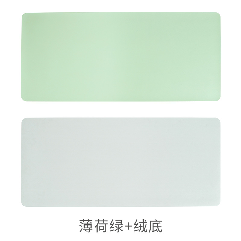 Alfombrilla de ratón de cuero de gran tamaño antideslizante teclado de computadora almohadilla de escritorio de oficina almohadilla de escritura mesa de café almohadilla de escritorio patrón de impresión LOGO