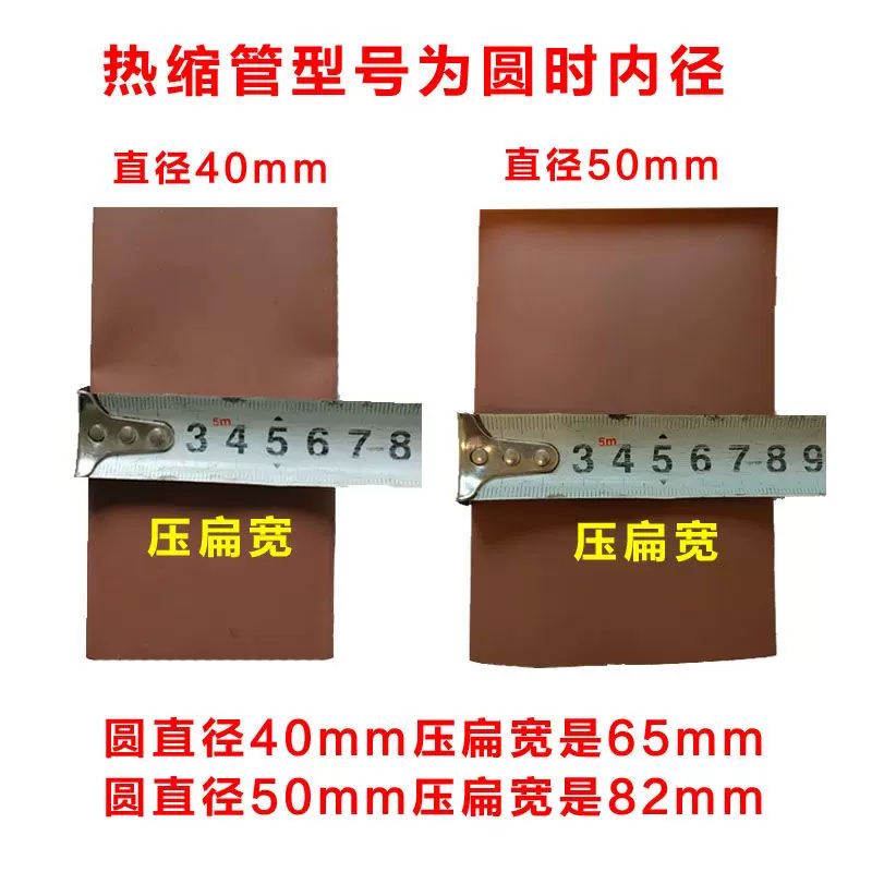 Accesorios de embalaje de cámara visual de anclaje de peces fijos y protectores de línea principal anillo de ocho caracteres marrón barro tubo de contracción térmica