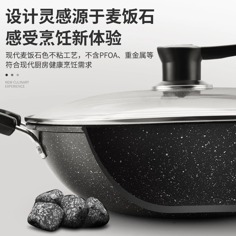 Нержавеющая сталь нескрывной набор для кухни (Maifanshi NH-3), 3 шт керамическое покрытие гранит, совместимый с плитой