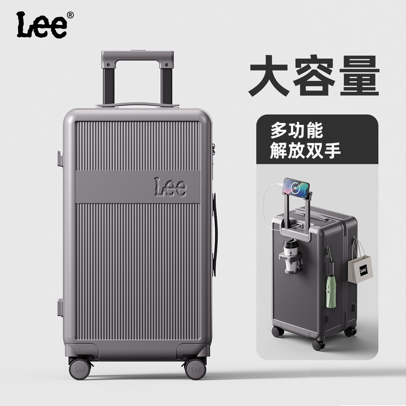 新款行李箱万向轮旅行箱多功能密码20大容量拉杆箱箱男女学生箱子|undefined