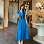 镂空显瘦新款小众连衣裙