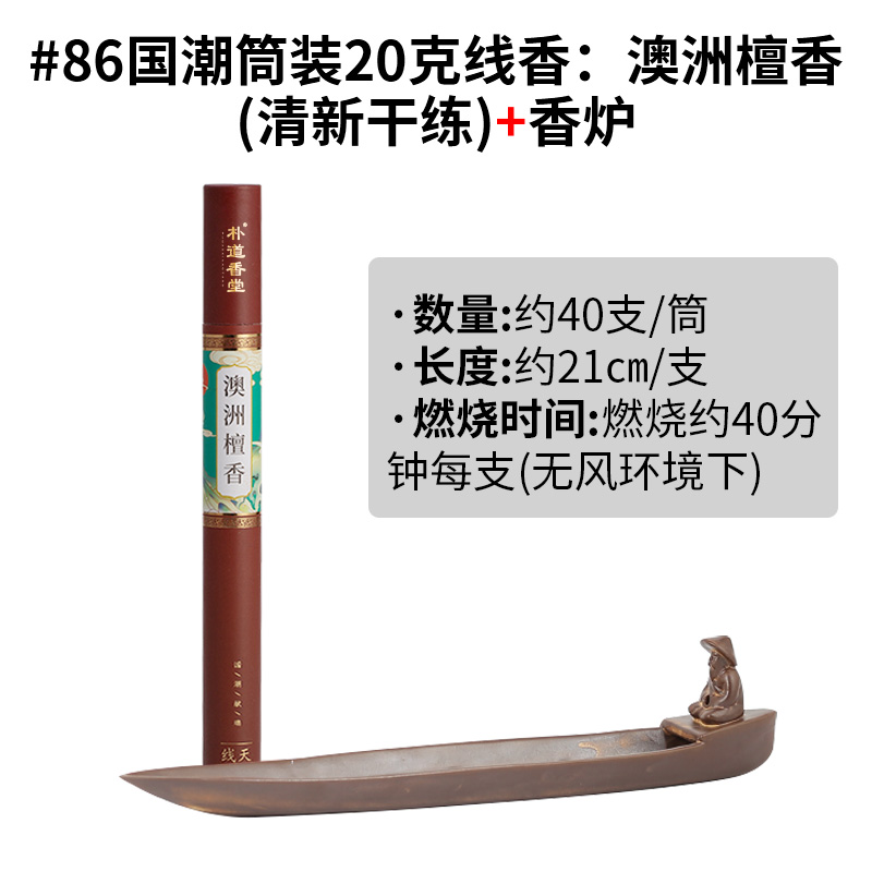 #86 국민트렌드 향 : 호주산 백단향(상큼하고 유능함) + 향로 [극찬]