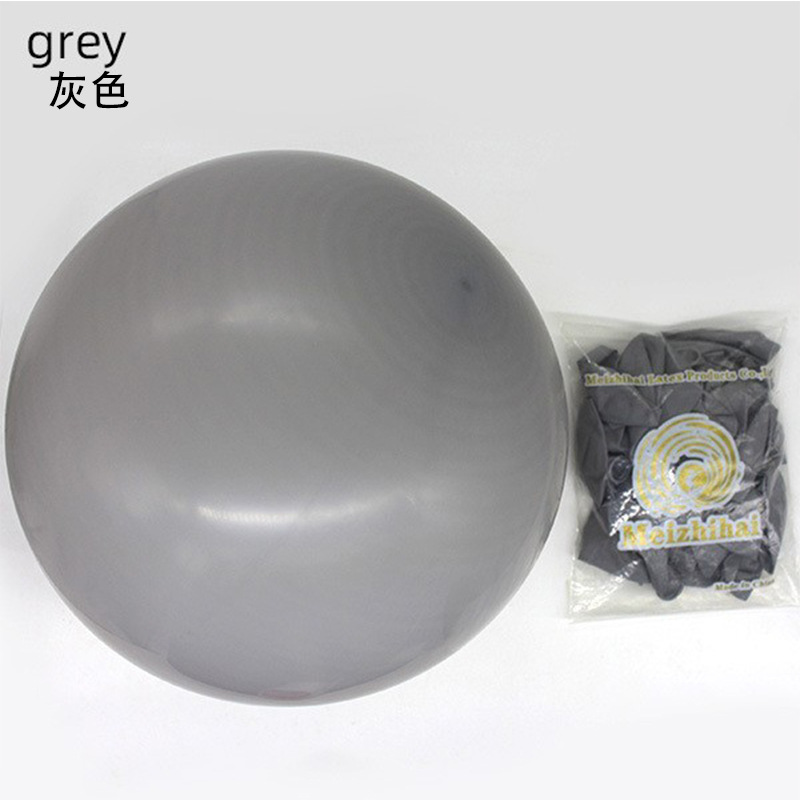 Meizhihai globo de 18 pulgadas engrosada globo de látex fiesta de cumpleaños decoración de la habitación de la boda diseño de la escena suministros de la boda